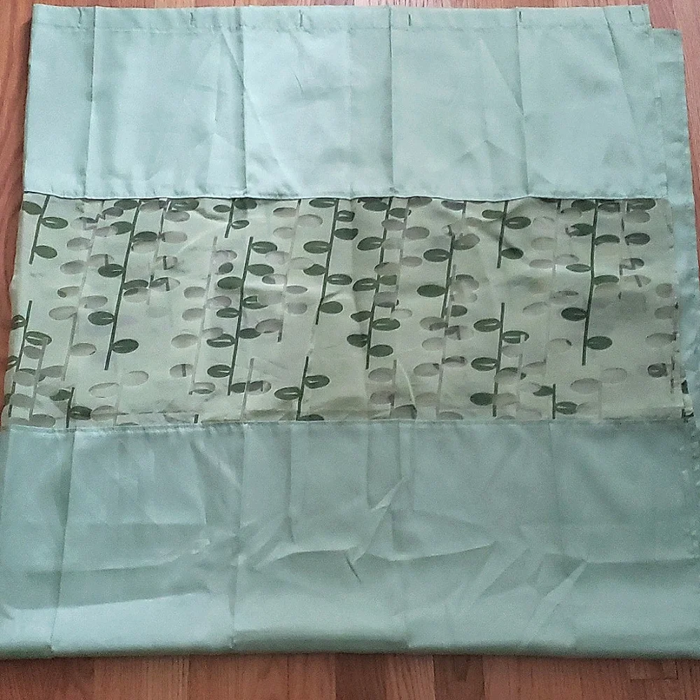 Mint Shower Curtain